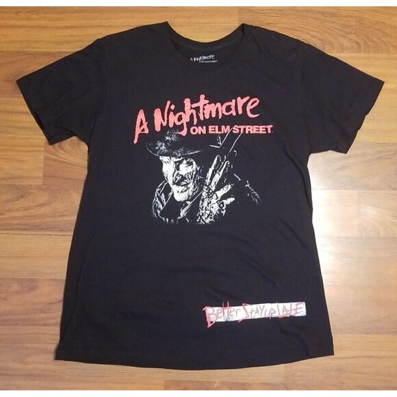 A NIGHTMARE ON ELM STREET Licensed Horror T-Shirt Large  Freddy Krueger   B2 - Picture 2 of 5